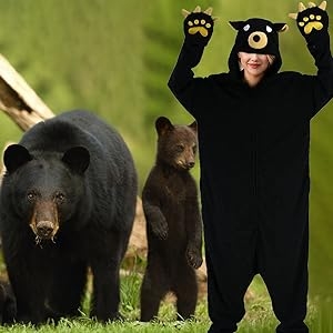 black bear onesie