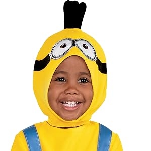 minions mask hat wig hood attached googles eyes minions gru cute adorable favorite movie character