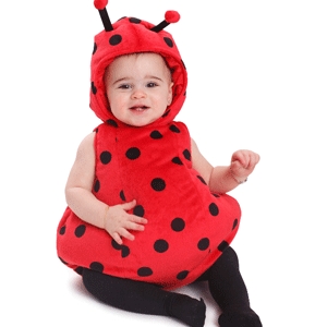 Dress-Up-America Baby Ladybug Costume – Toddler Cute Lady-Bug 