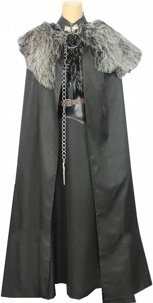 Xuminvty Sansa Stark Costume Leather Women Sansa Cosplay Uniform Dress ...