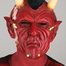 Boys Devil Costume Mask