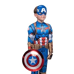 Captain America costume youth