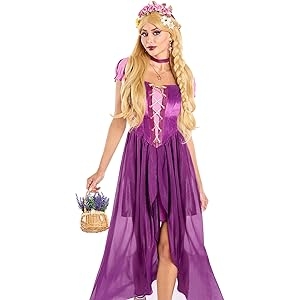 Adult Rapunzel Disney Princess Costume