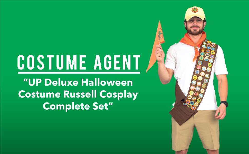 UP Deluxe Halloween Costume Russell Cosplay Complete Set