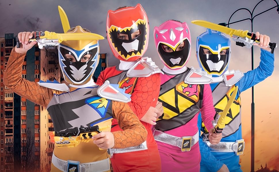 Disguise Power Ranger Costumes for boys and girls