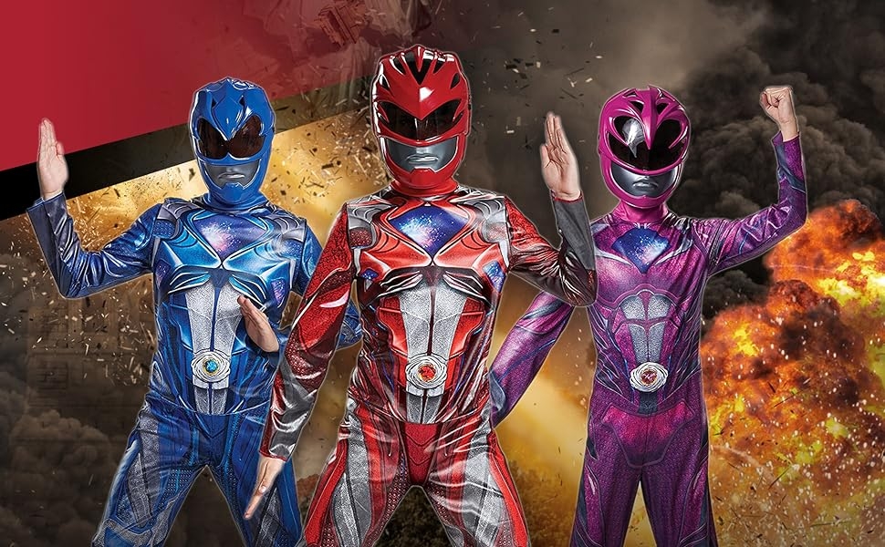 Power Ranger Movie Costumes