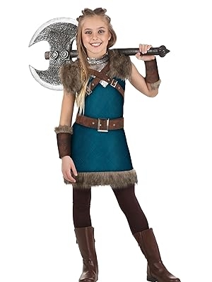 Girl's Valhalla Viking Costume
