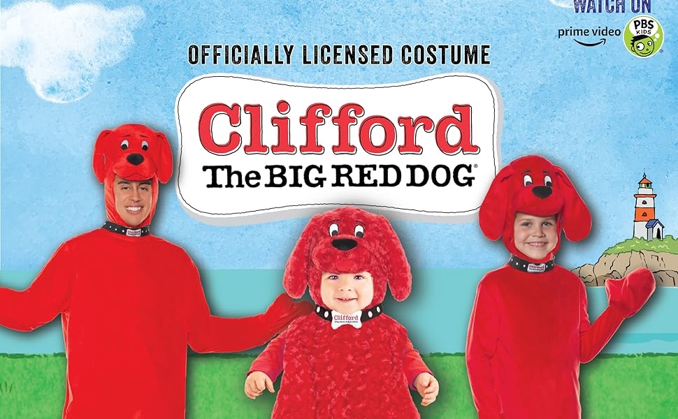 clifford the small red puppy, clifford ears costume, clifford costume adult,