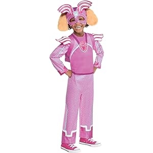 jumpsuit halloween costume for girls halloween dress up set kit pink cute adorable paw patrol light